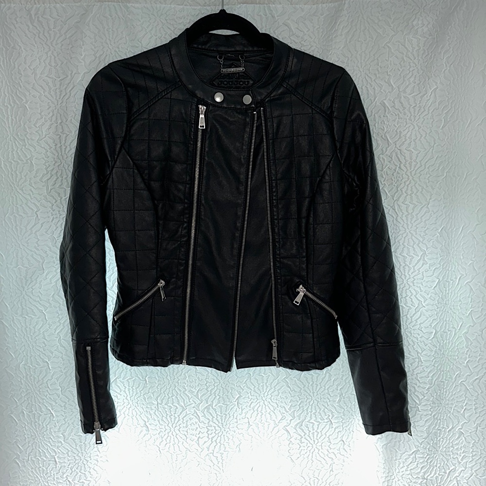JOUJOU kids leather jacket